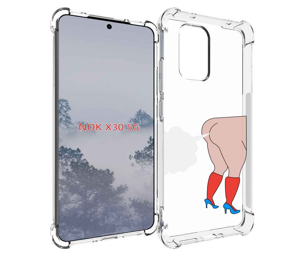 

Чехол MyPads смешная-ситуация детский для Nokia X30 5G, Tocco