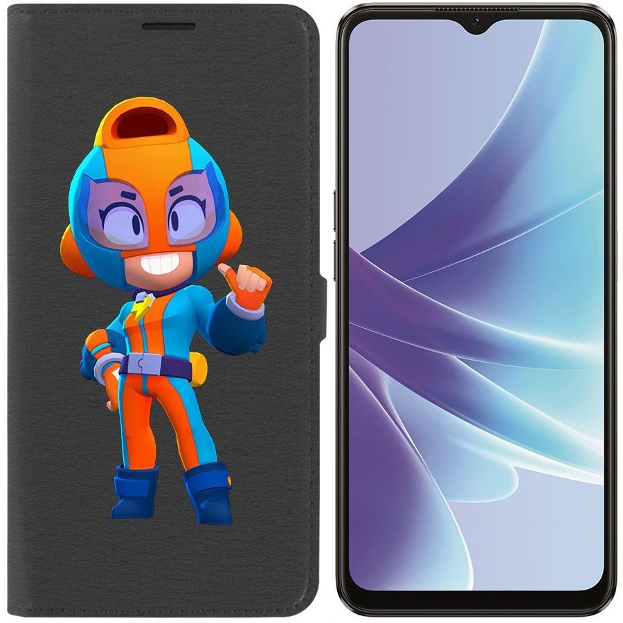 

Чехол-книжка Eco Book для Oppo A57 Brawl Stars-GT Макс