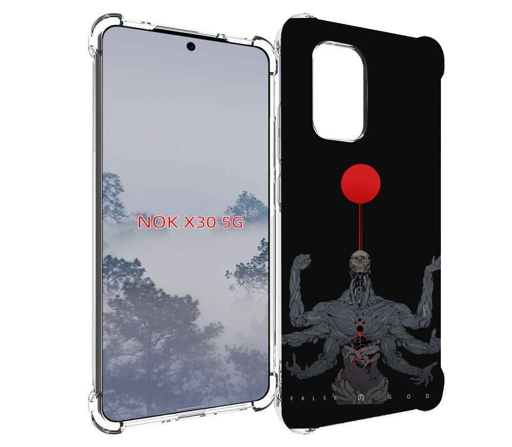 

Чехол MyPads скелет-с-6-руками для Nokia X30 5G, Tocco