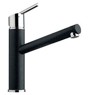 

Смеситель для кухни Webert TRENTO granit Black TN920102 40255