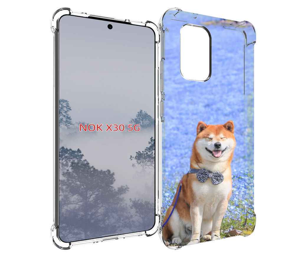 

Чехол MyPads сиба шиба ину 2 для Nokia X30 5G, Tocco