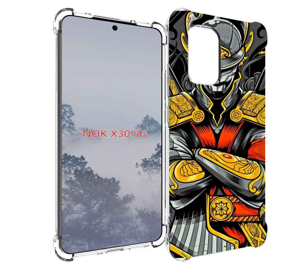 

Чехол MyPads самурай для Nokia X30 5G, Tocco