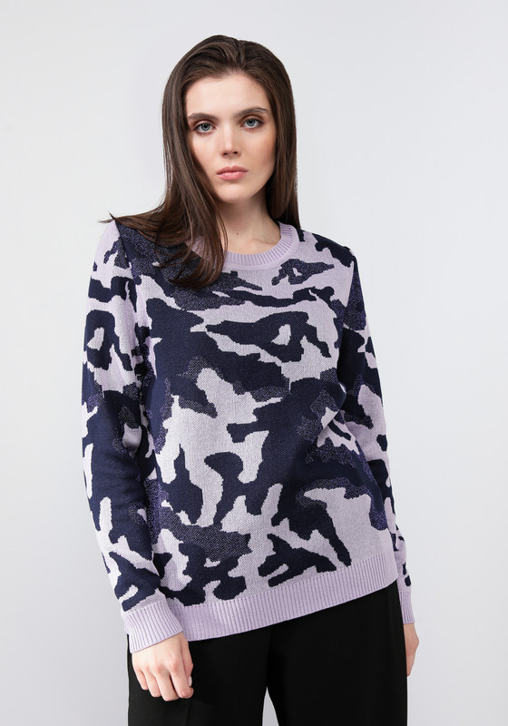 

Джемпер женский Vivawool 310996 синий 54 RU, 310996