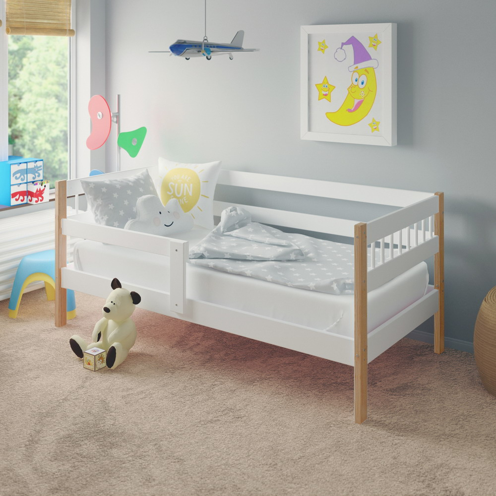 Подростковая кровать Pituso Hanna New, Белый Бук