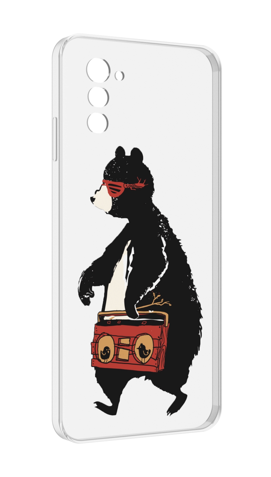 

Чехол MyPads Музыкальный медведь для UleFone Note 12 / Note 12P, Прозрачный, Tocco