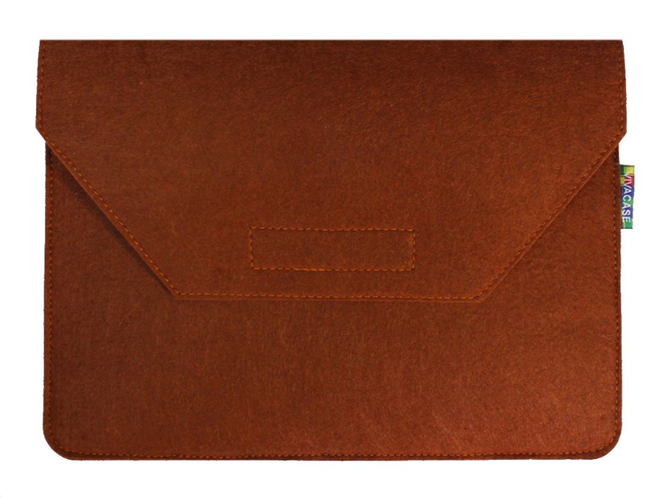 

Чехол для ноутбука женский VIVACASE Felt 13" оранжевый, Felt