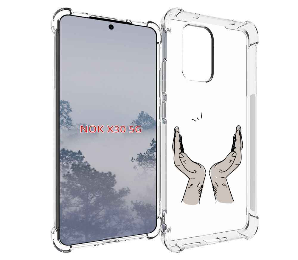 

Чехол MyPads руки-тянутся-к-небу для Nokia X30 5G, Tocco