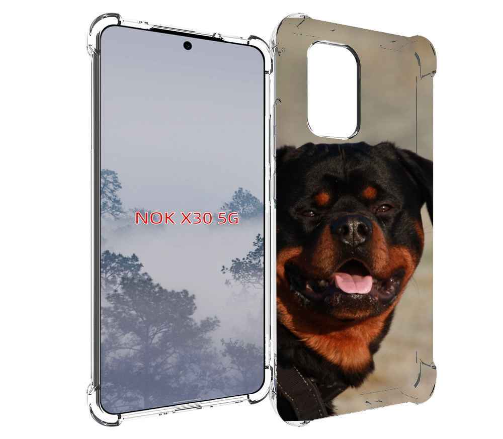 

Чехол MyPads ротвеллер 2 для Nokia X30 5G, Tocco