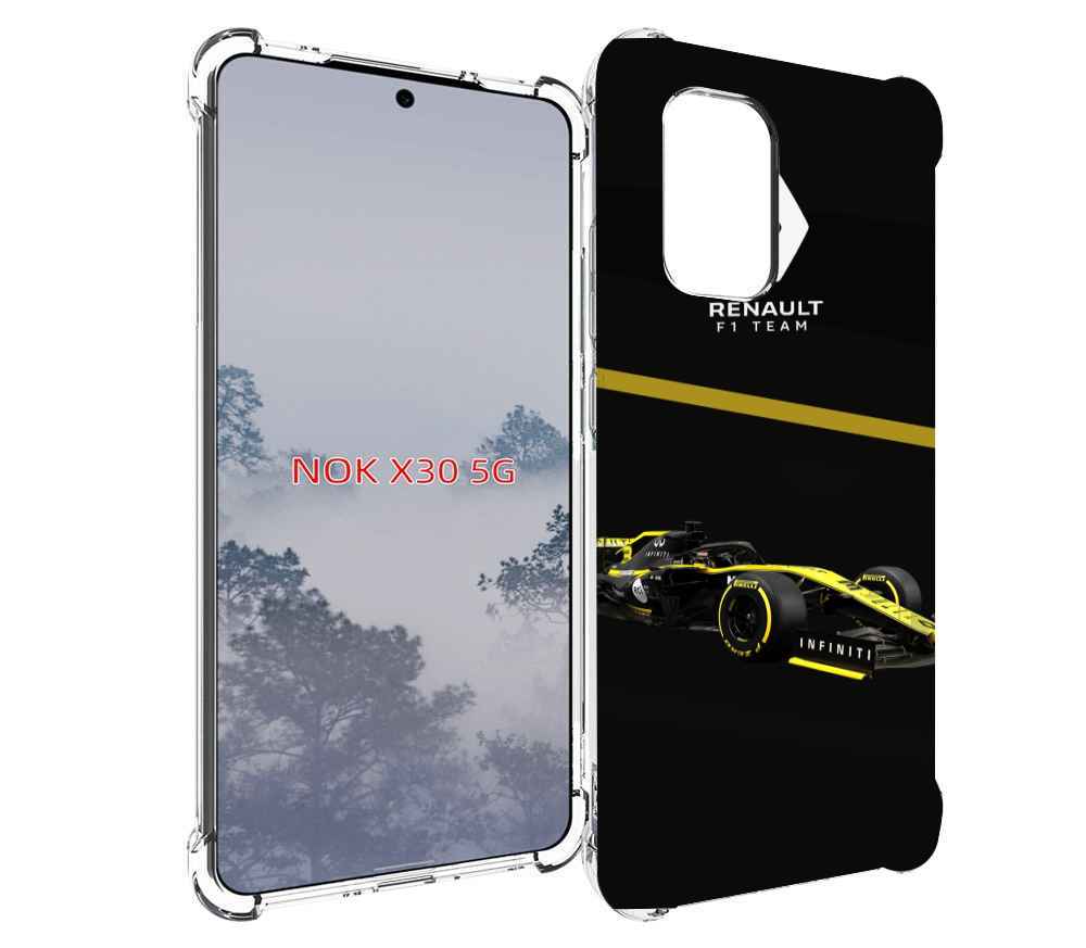 

Чехол MyPads рено renault 2 для Nokia X30 5G, Tocco