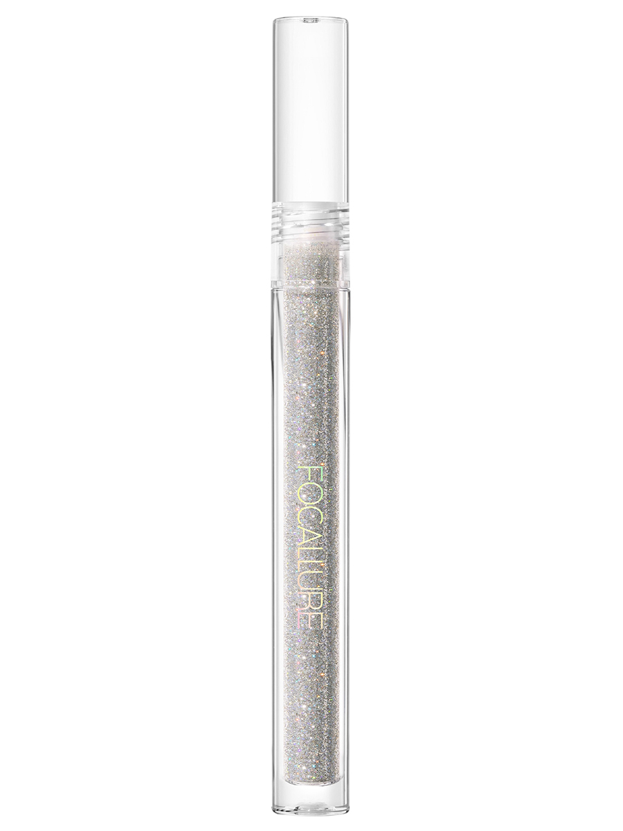 Тени для век Focallure жидкие с глиттером Glittering Liquid Eyeshadow тон S02