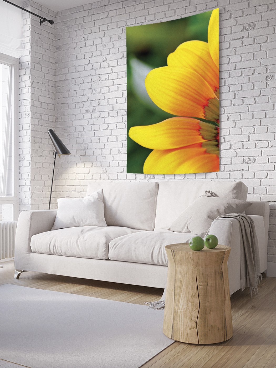 

Вертикальное фотопанно на стену JoyArty Цветочный фокус 150x200 см, Цветочный фокус