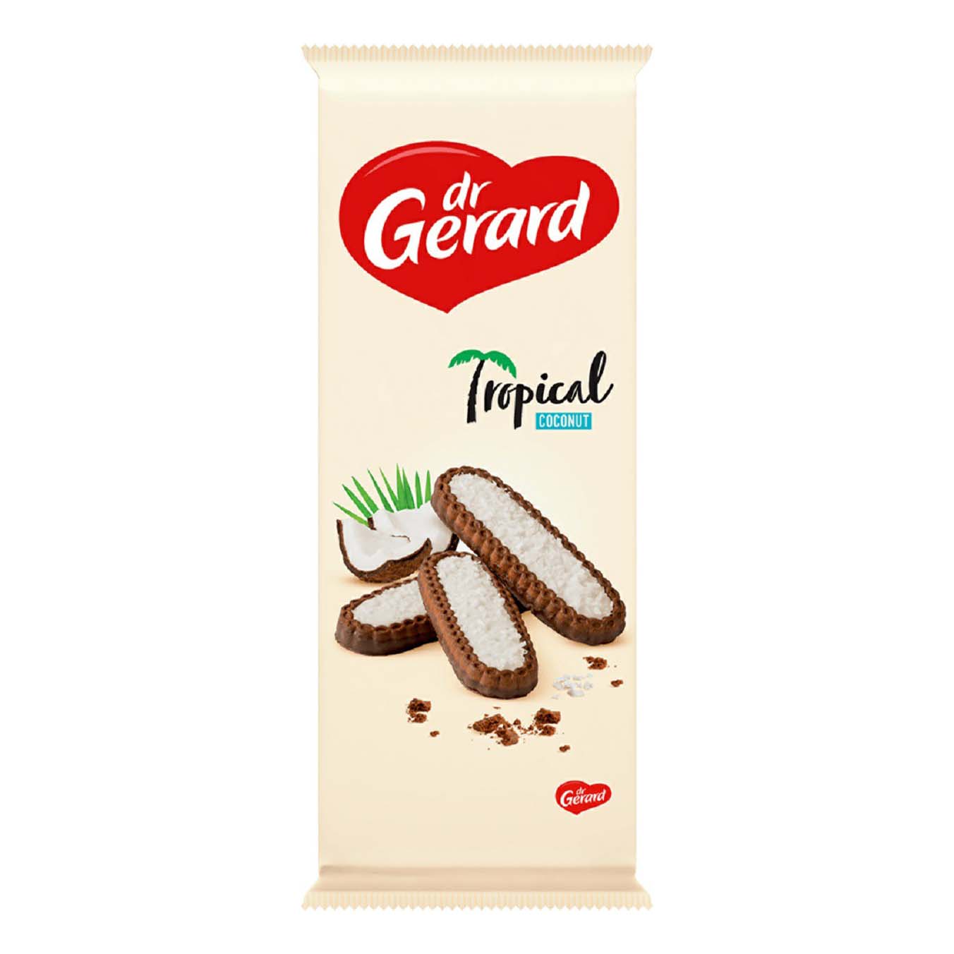 

Печенье Dr. Gerard Tropical Coconut с кокосовой стружкой 180 г