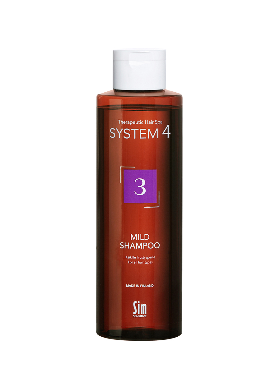 SIM sensitive System 4 mild Shampoo 250. System 4 терапевтический шампунь №3 для всех типов волос, 250мл. SIM sensitive System 4 mild Shampoo 500. System 4 шампунь терапевтический 1 50.