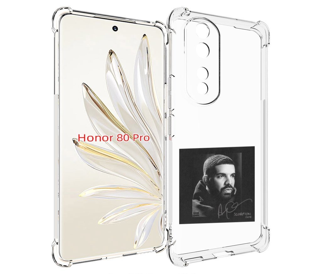 

Чехол MyPads Drake - Scorpion для Honor 80 Pro, Прозрачный, Tocco