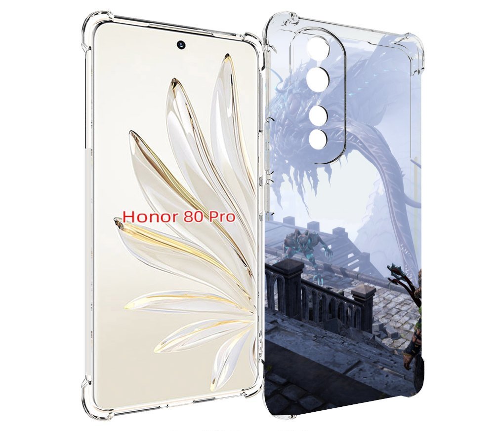 

Чехол MyPads Divinity Original Sin II для Honor 80 Pro, Прозрачный, Tocco