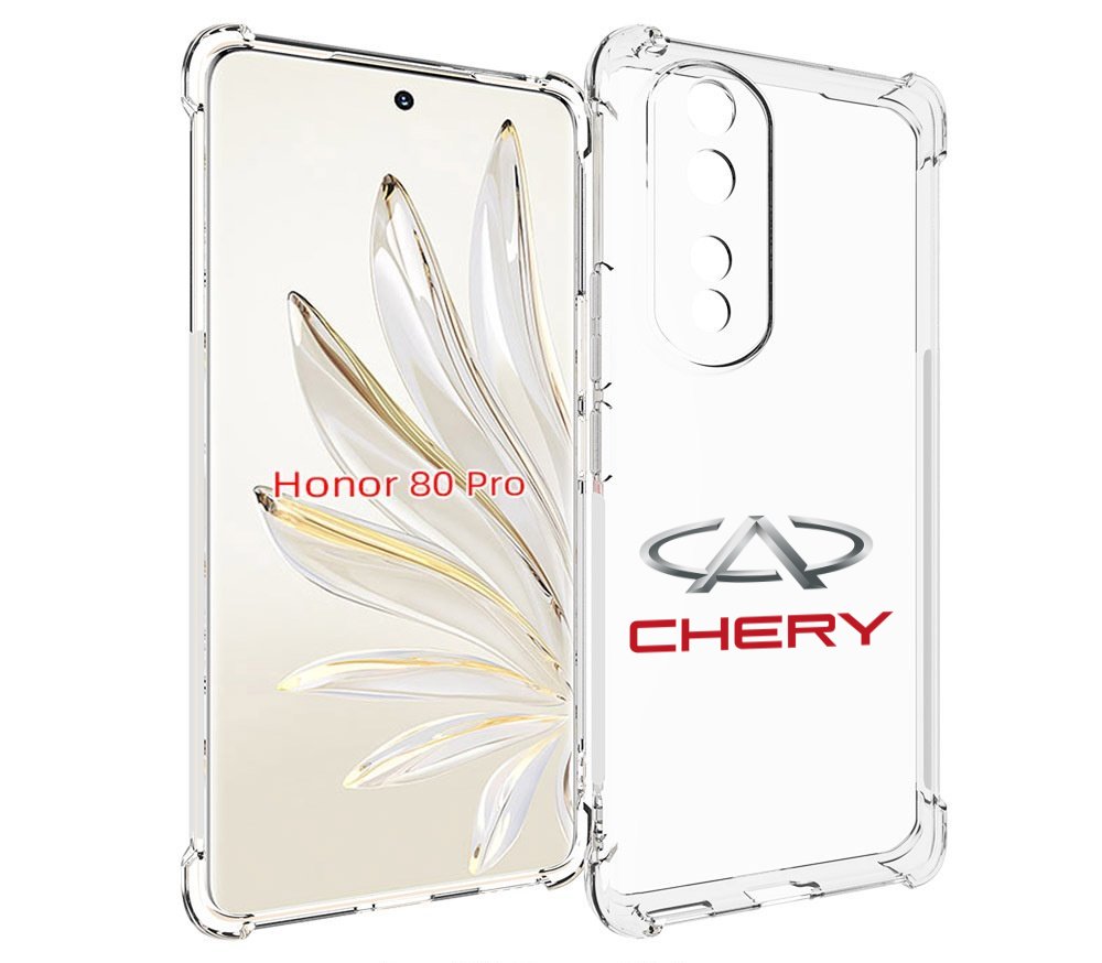 

Чехол MyPads Chery-3 мужской для Honor 80 Pro, Прозрачный, Tocco