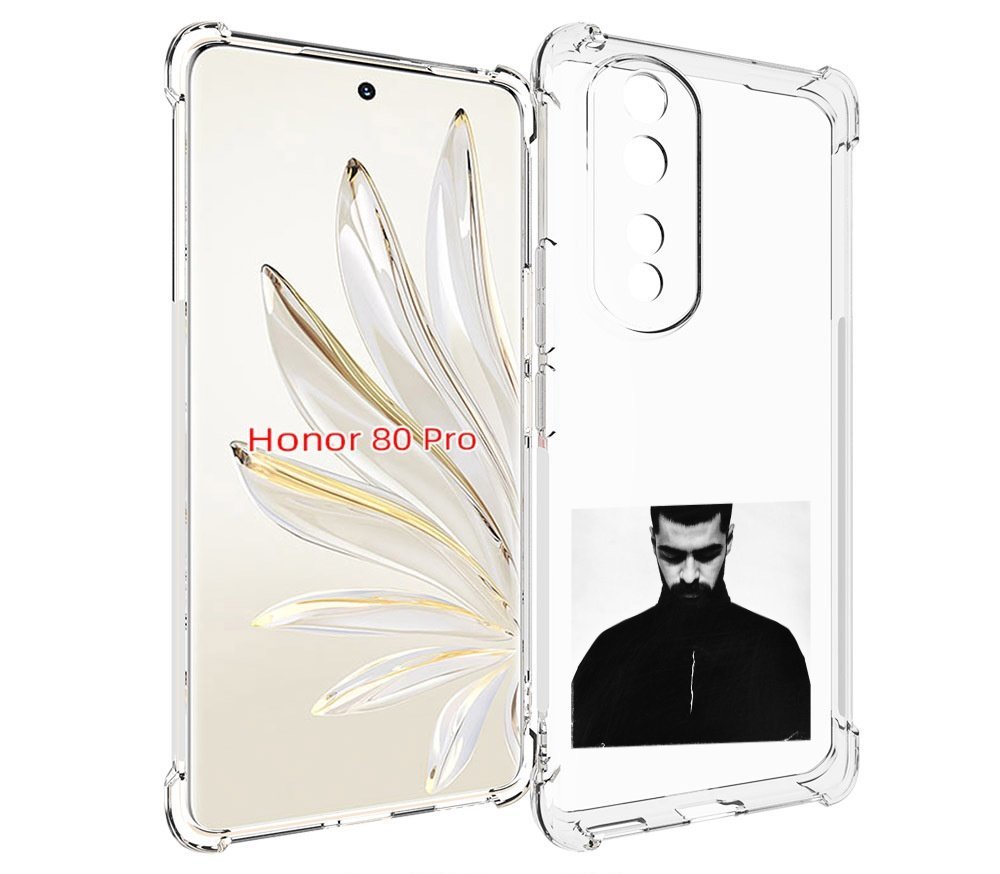 

Чехол MyPads Buster Keaton Miyagi мужской для Honor 80 Pro, Прозрачный, Tocco