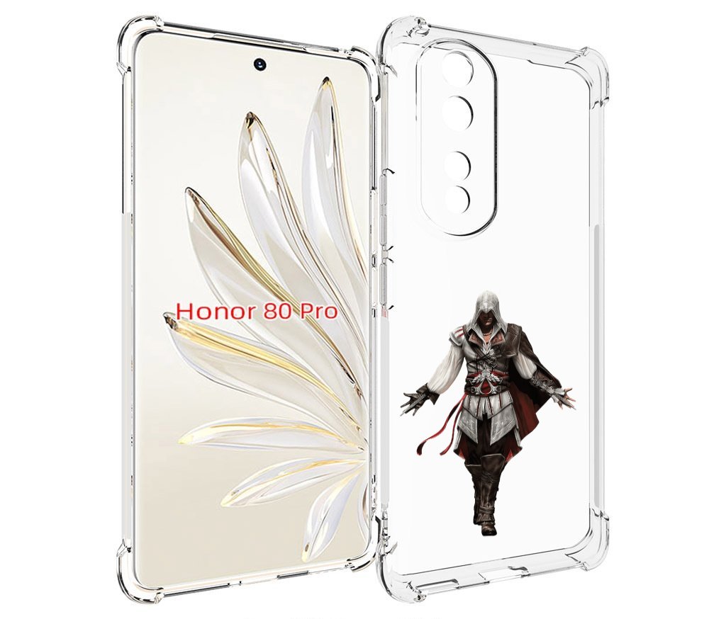 

Чехол MyPads Assassin's-Creed мужской для Honor 80 Pro, Прозрачный, Tocco