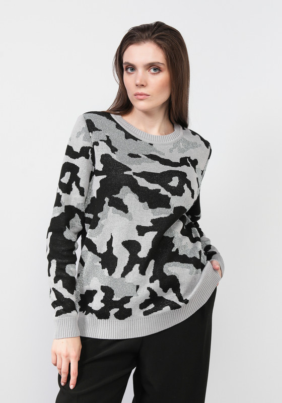 

Джемпер женский Vivawool 310996 серый 50 RU, 310996