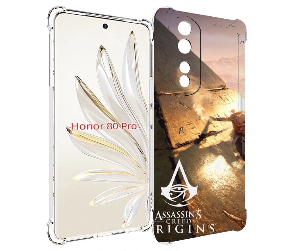 

Чехол MyPads Assassin's Creed Origins для Honor 80 Pro, Прозрачный, Tocco