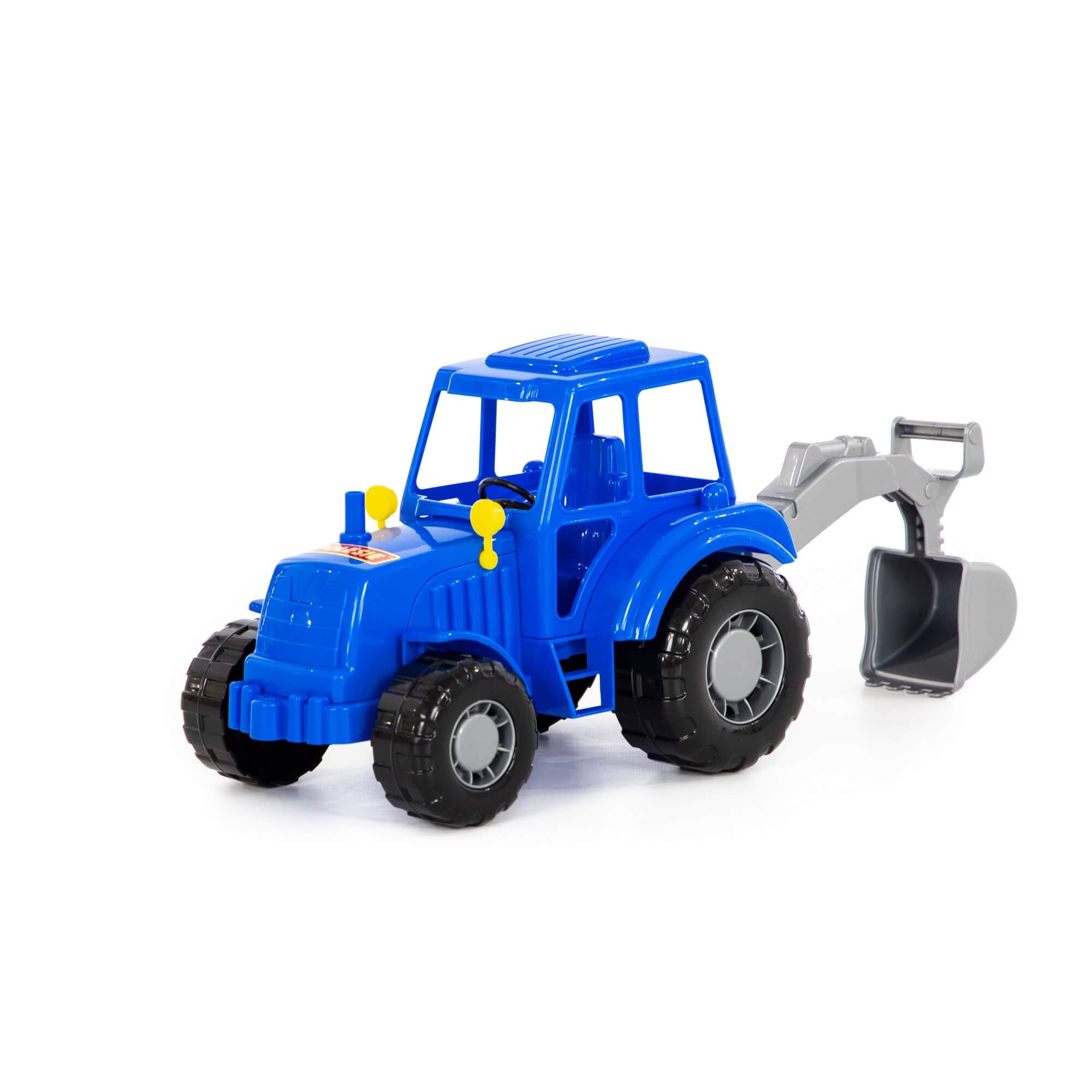 Трактор Алтай с лопатой (синий) Полесье