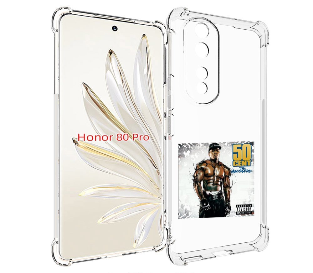 

Чехол MyPads 50 Cent - The Massacre для Honor 80 Pro, Прозрачный, Tocco