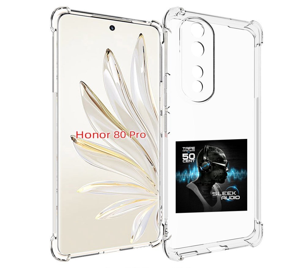 

Чехол MyPads 50 Cent - Sleek Audio для Honor 80 Pro, Прозрачный, Tocco