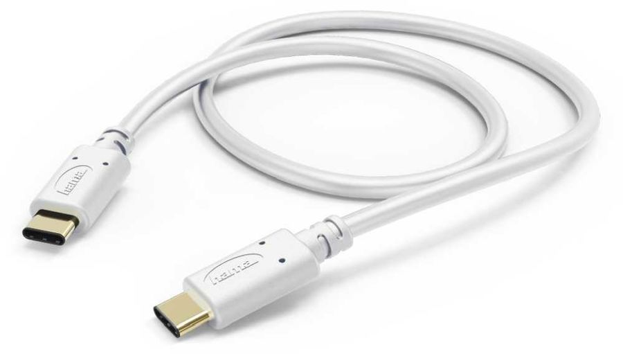 Кабель HAMA USB Type-C (m), USB Type-C (m), 1.5м, MFI, белый [00183328]