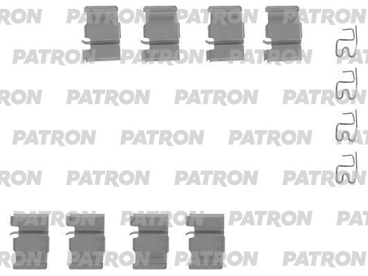 

Комплект монтажный тормозных колодок PATRON PSRK1057