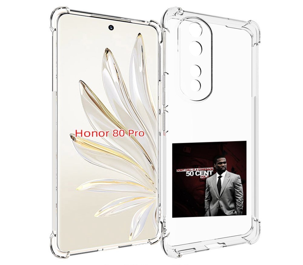 

Чехол MyPads 50 Cent - Dont Call It A Comeback Vol для Honor 80 Pro, Прозрачный, Tocco