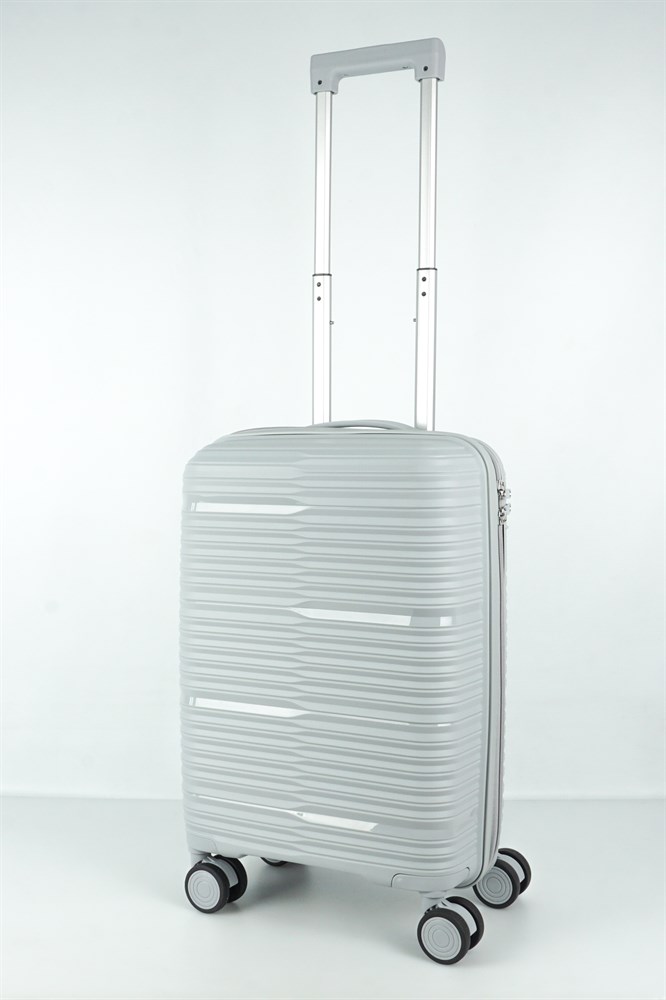Чемодан унисекс Sweetbags Beam светло-серый 54x37x22 см 5590₽