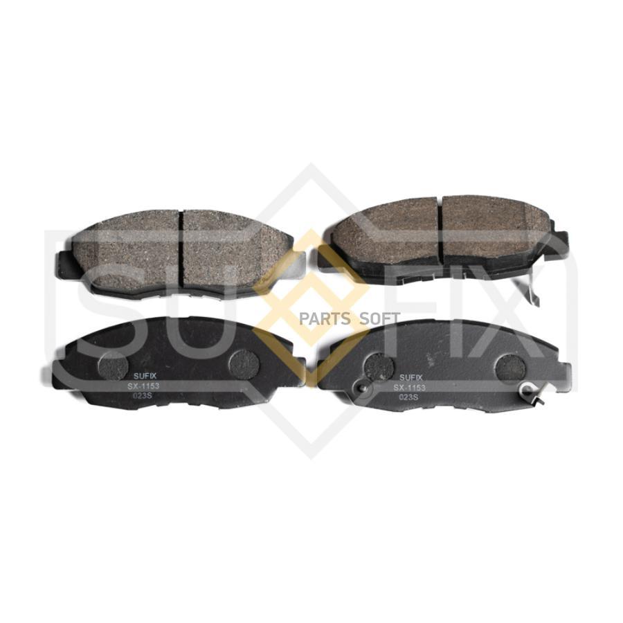 

Тормозные колодки Sufix передние правые/левые дисковые SX1153