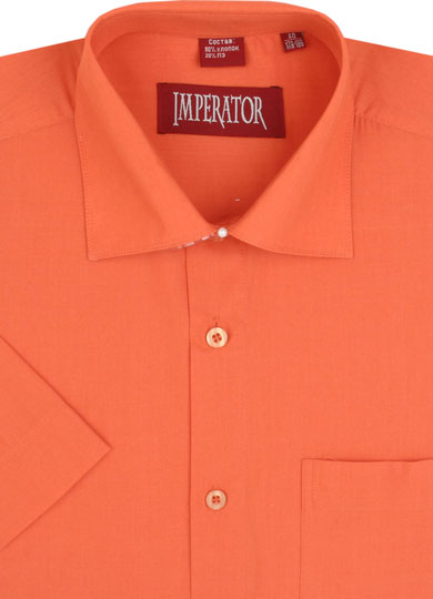 

Рубашка мужская Imperator Carrot-3K оранжевая 43/170-178, Carrot-3K