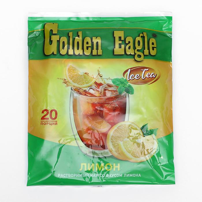 Растворимый чай Хан Чай со вкусом лимона golden eagle 20 г, 20 штук