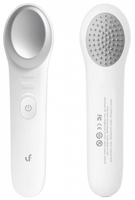 фото Массажер xiaomi lefan hot and cold eye massager для глаз (silver)