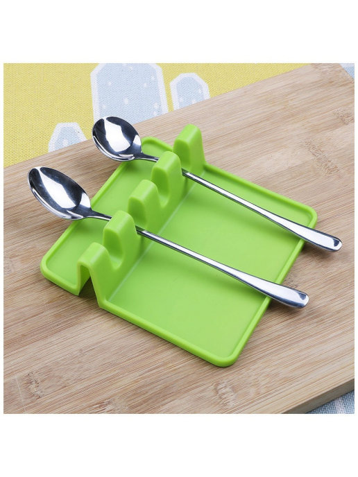 фото Подставка для кухонных принадлежностей kitchen utensil rest (цвет: зелёный ) markethot