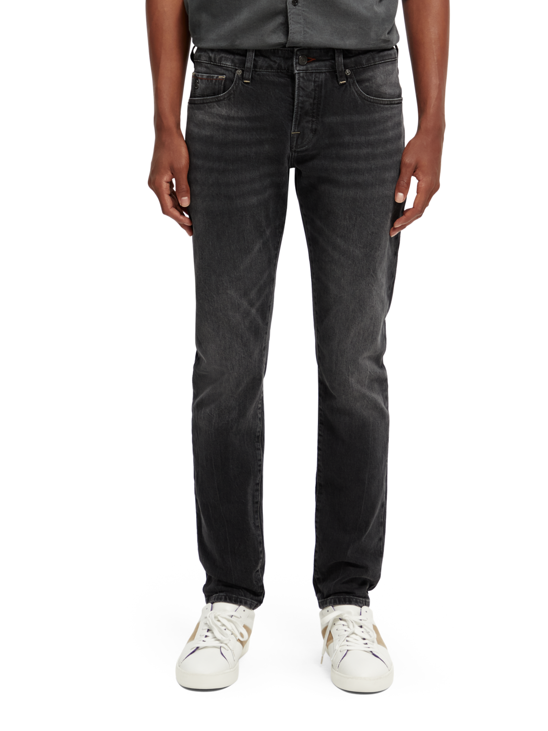 фото Джинсы мужские scotch & soda 168422/4965 черные 29/32