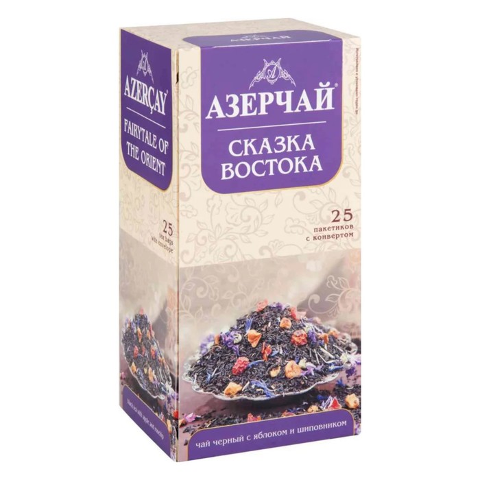 

Чай черный Азерчай сказка востока, 25 пакетиков по 1,8 г