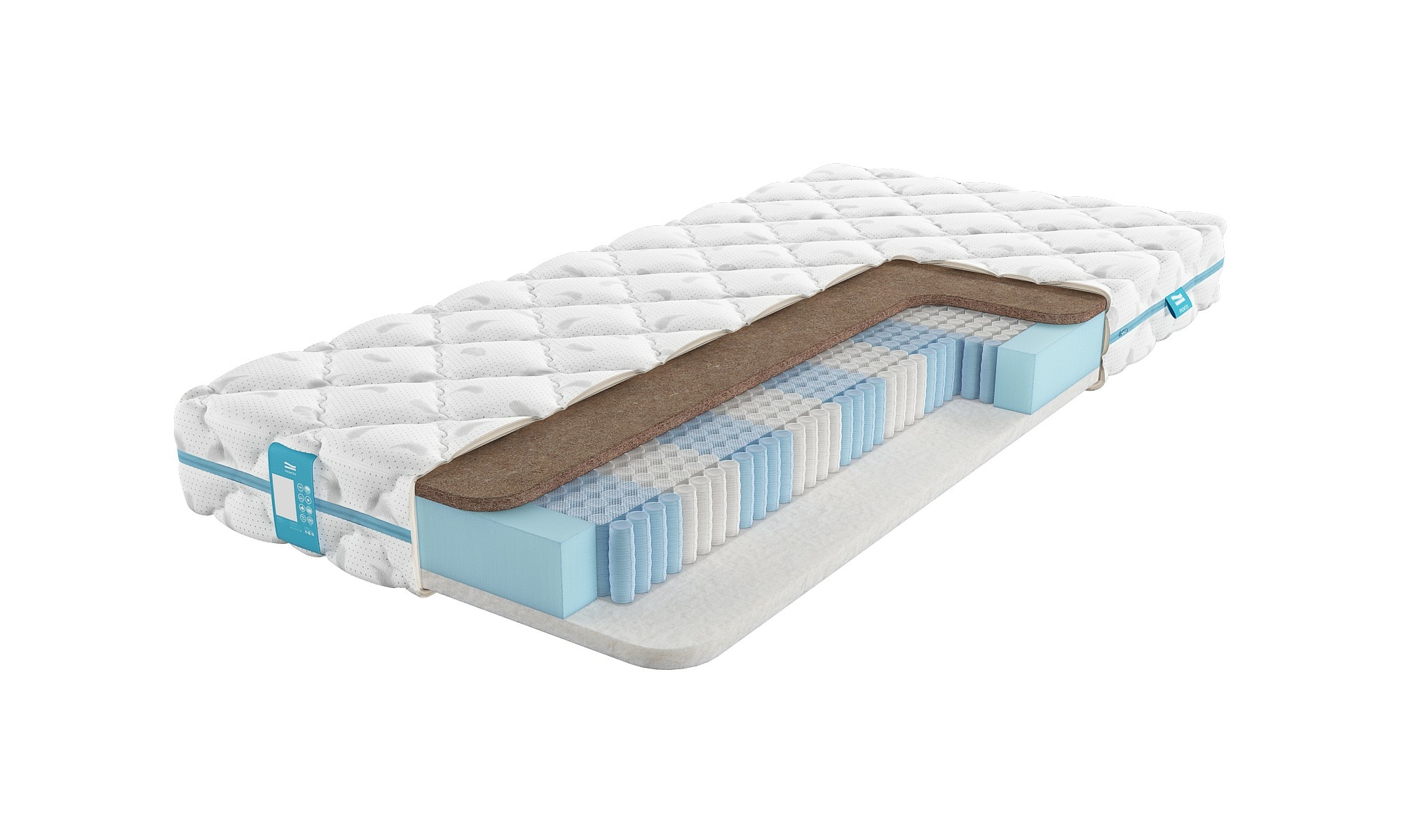 

Матрас Promtex Multipacket Cocos Strutto 155х195, Multipacket Cocos Strutto