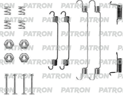 

Комплект монтажный тормозных колодок PATRON PSRK0251