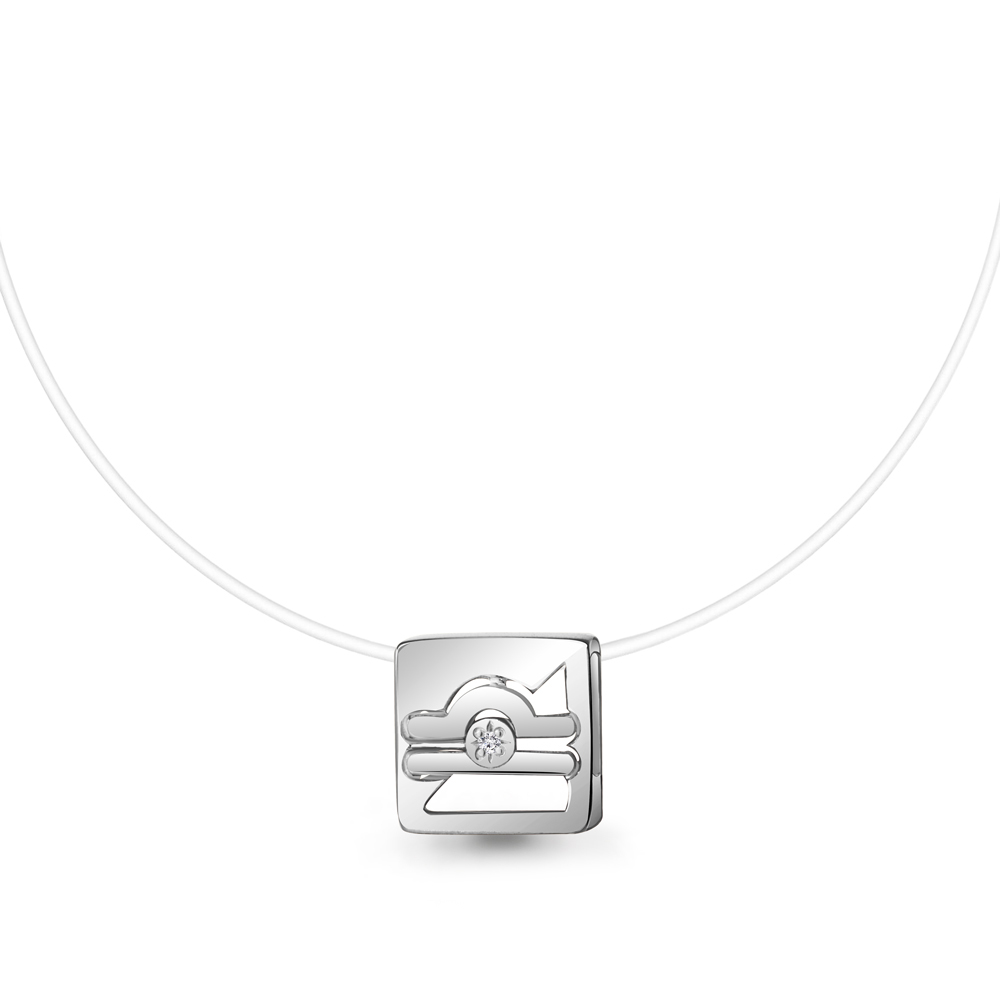 

Чокер из серебра с бриллиантом 40 см Aquamarine 070066_925_р, 070066_925_р