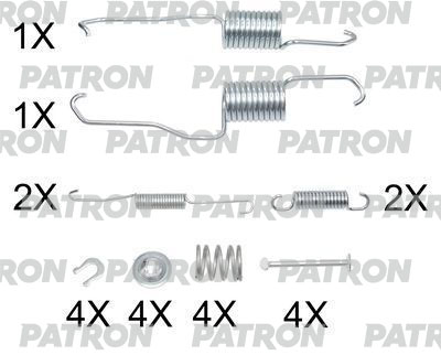 

Комплект монтажный тормозных колодок PATRON PSRK0237