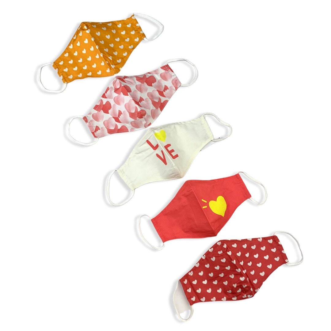 

Набор многоразовых масок унисекс YoSocks 1358 красный, 1358