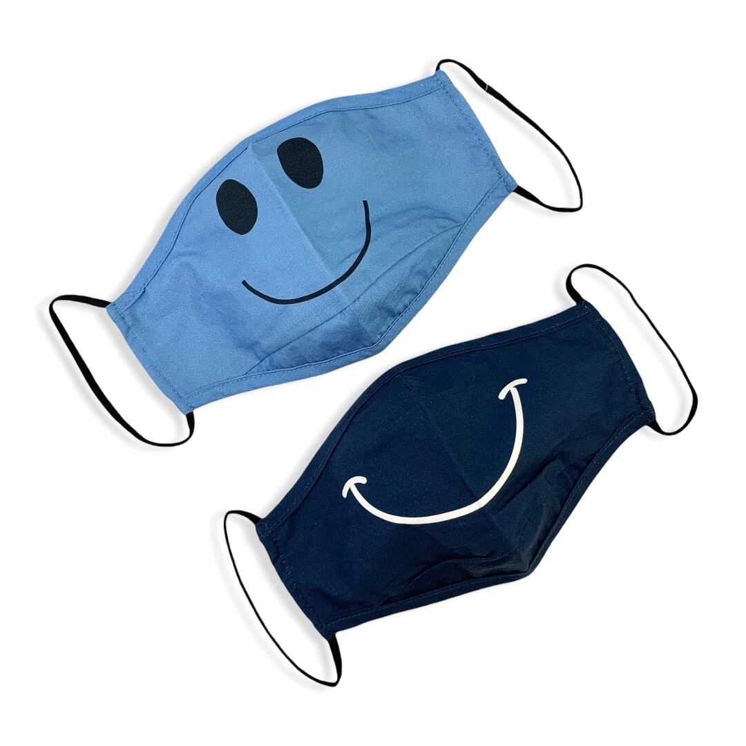 

Набор многоразовых масок унисекс YoSocks 1350011 синий/голубой, 1350011