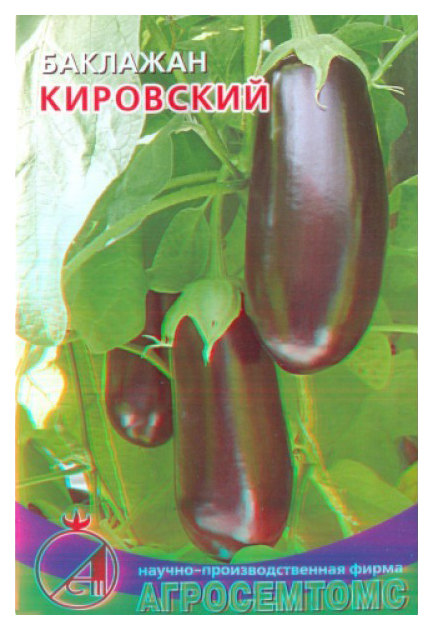 

Семена овощей баклажан Кировский Агросемтомс 17439 2 г