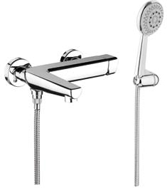 фото Смеситель для ванны webert lotho bath chrome lt850101563 41546