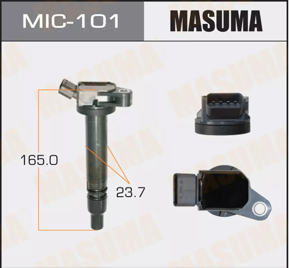 

Катушка зажигания Toyota Camry/Land Cruiser 200/Land Cruiser Prado 04>18 Masuma MIC101