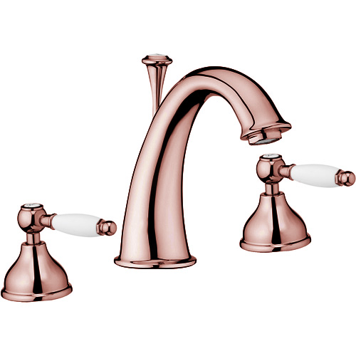 фото Смеситель для ванны webert dorian для ванной copper 3-holes do750101060 41072