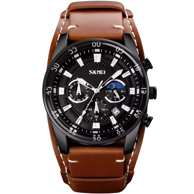 Наручные часы мужские SKMEI 9249 коричневые