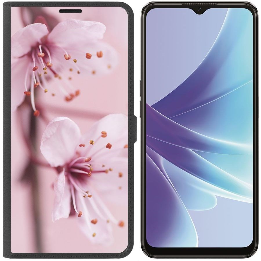 

Чехол-книжка Eco Book для Oppo A57 Весна, Черный